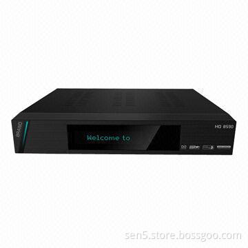 DVB-S2 + T/T2/ISDB-T Receiver, Android TV Boxes + Linux, 1CA/1CI/3USB/Ethernet/Wi-Fi/SD Card/3D